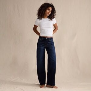 Banana Republic Dark Blue Flare & Wide Leg Jeans